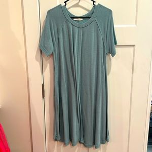 Distressed boutique dress